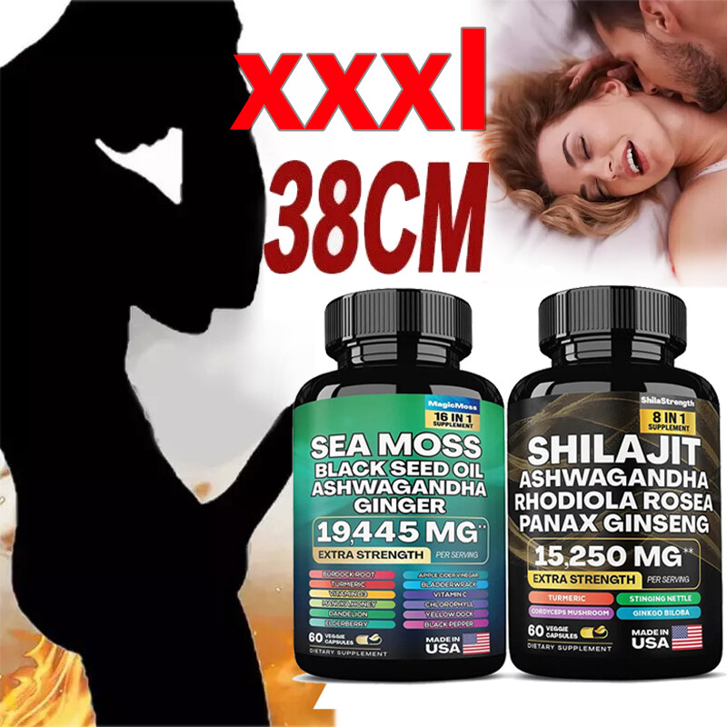Original Dynamic Vitality Bundle-Sea Moss Multivitamin Shilajit Power Combo