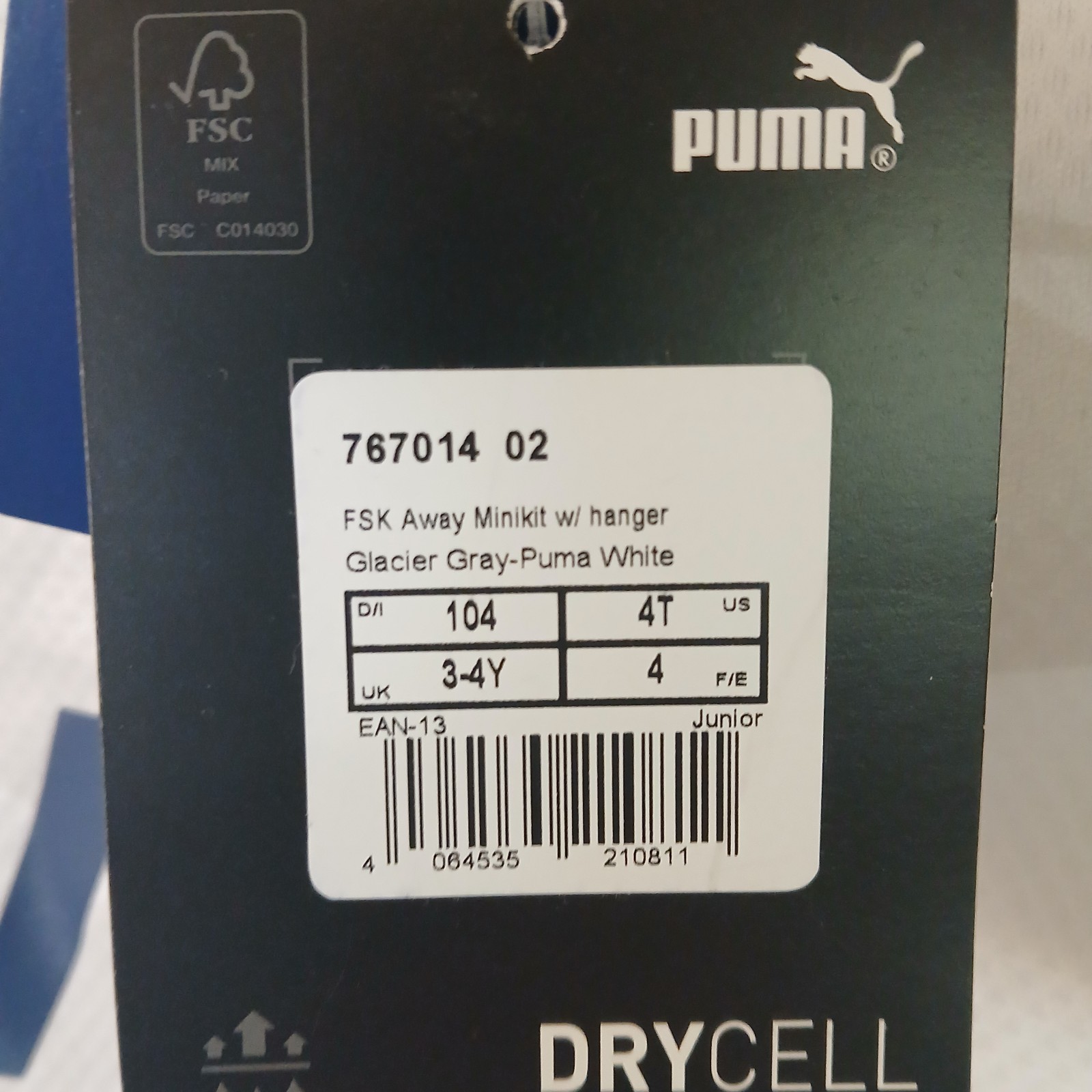 Puma Fenerbahce Soccer Jersey Size 4T Child 4 Toddler NWT Away Football 2021 #10