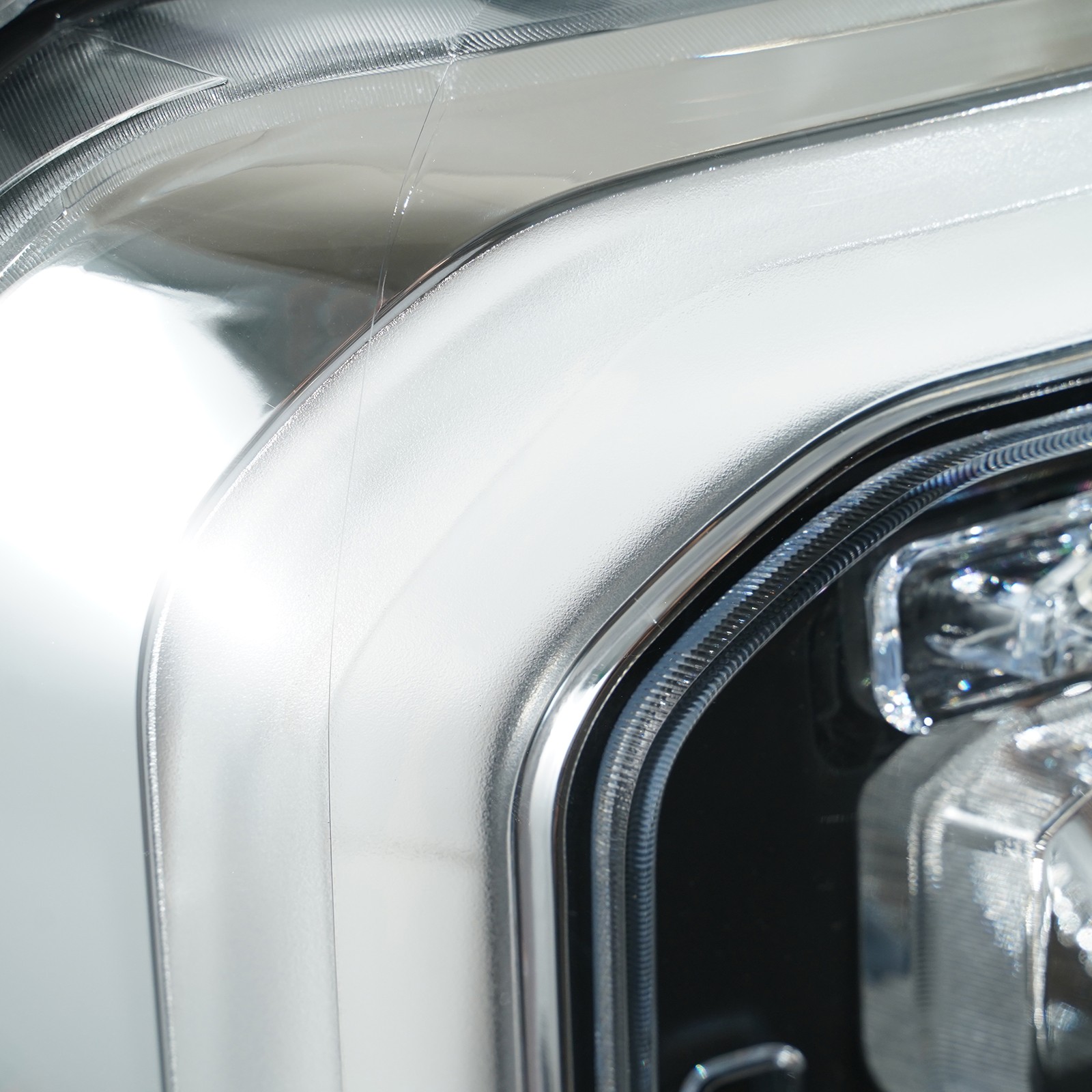 LED Headlight For 2023-2025 Ford F-250 F-350 Super Duty w/ Bulb Left+Right Pair