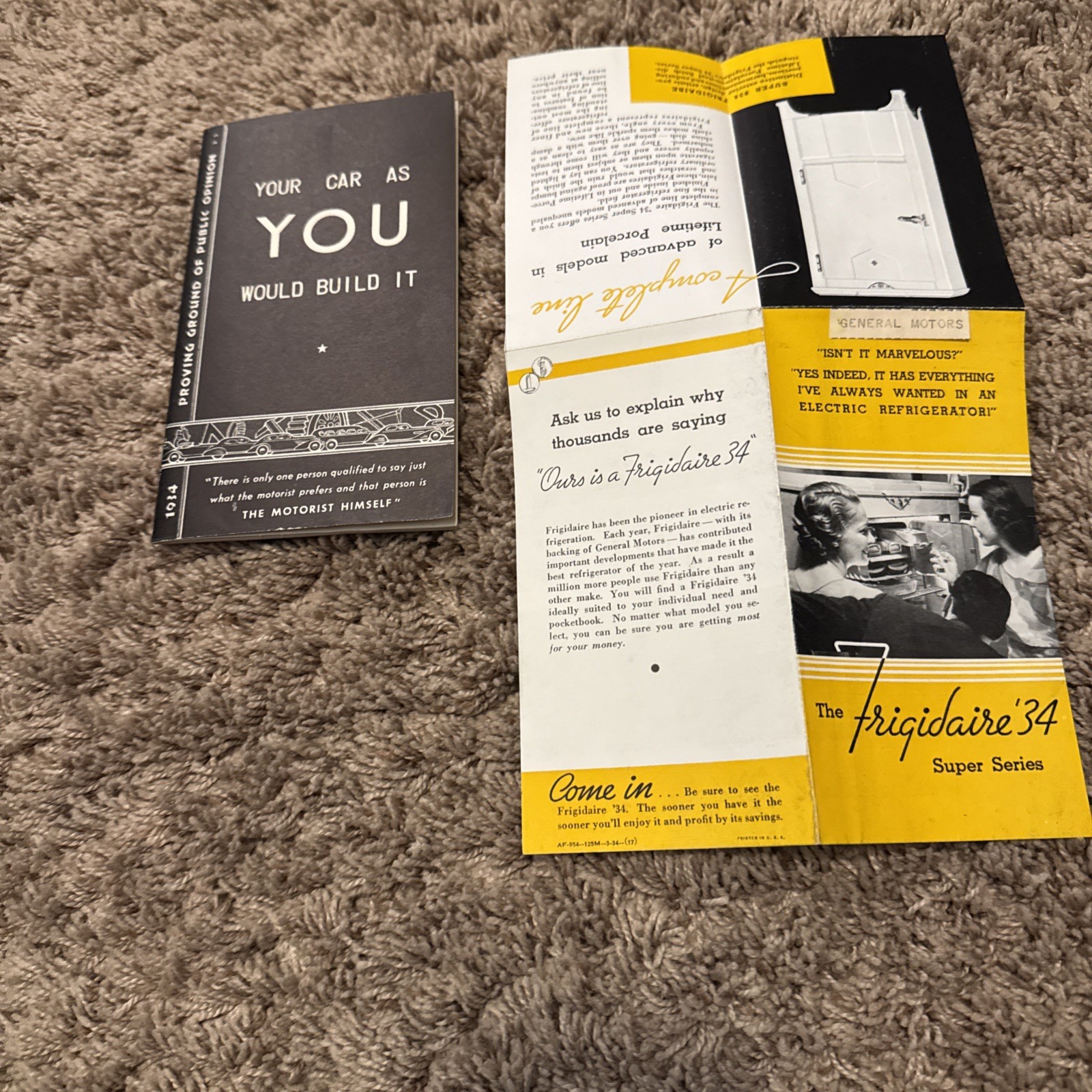 Chevrolet, GM, Ford Vintage Advertising - World’s Fair Century Of Progress