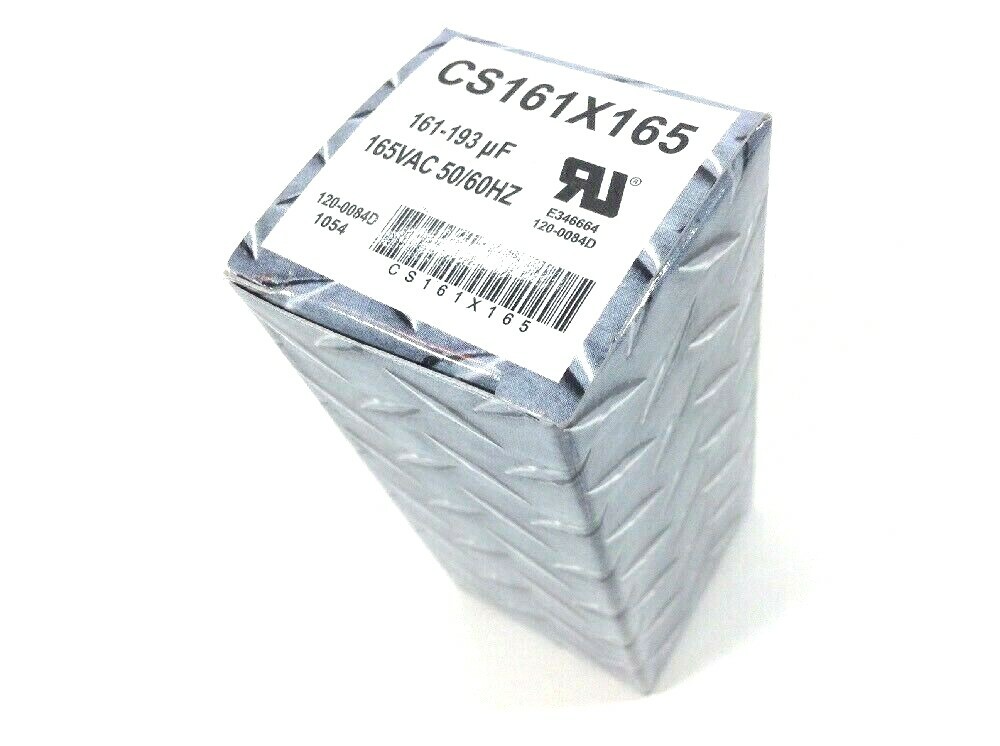 161X165 MFD HEAVY-DUTY Motor Start Capacitor 165 VAC 50/60HZ FAST CS161X165