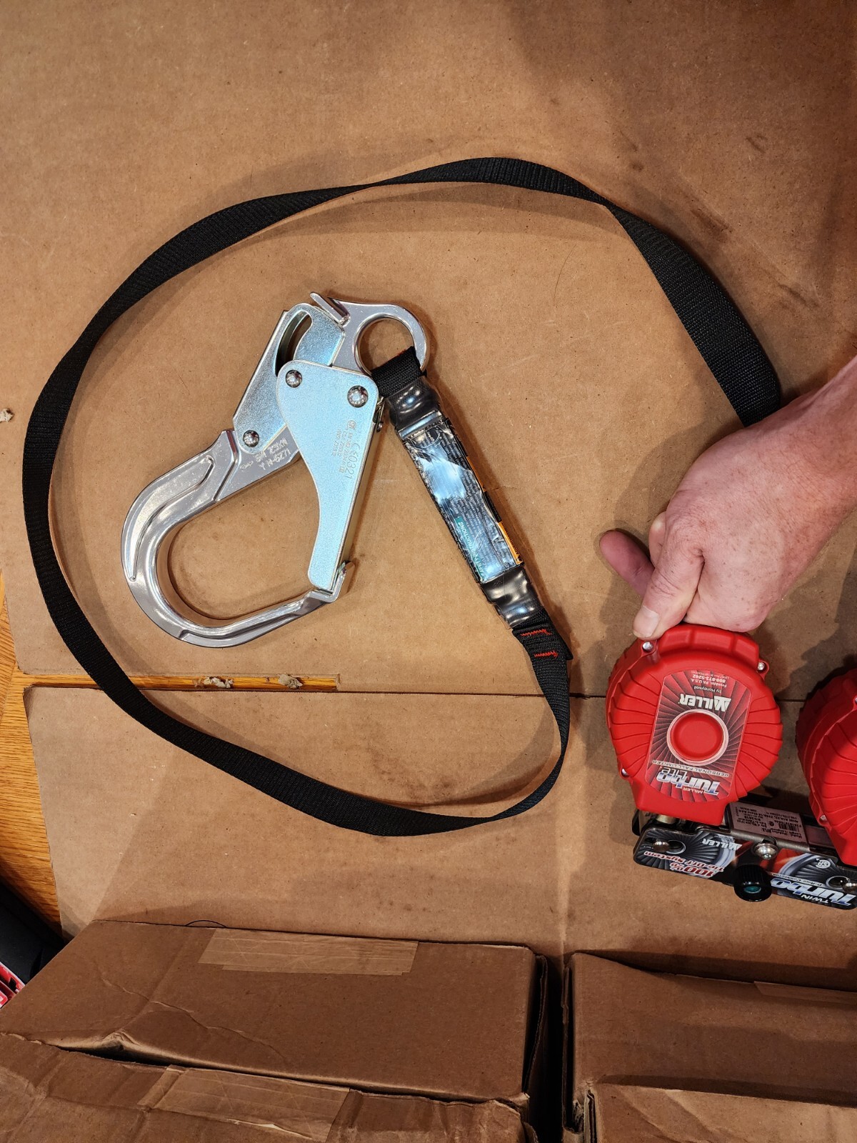 MILLER DUAL SRL 6FT 400LB CLIMBING POSITIONING SRL MFLB-12-Z7/6FT G9754412