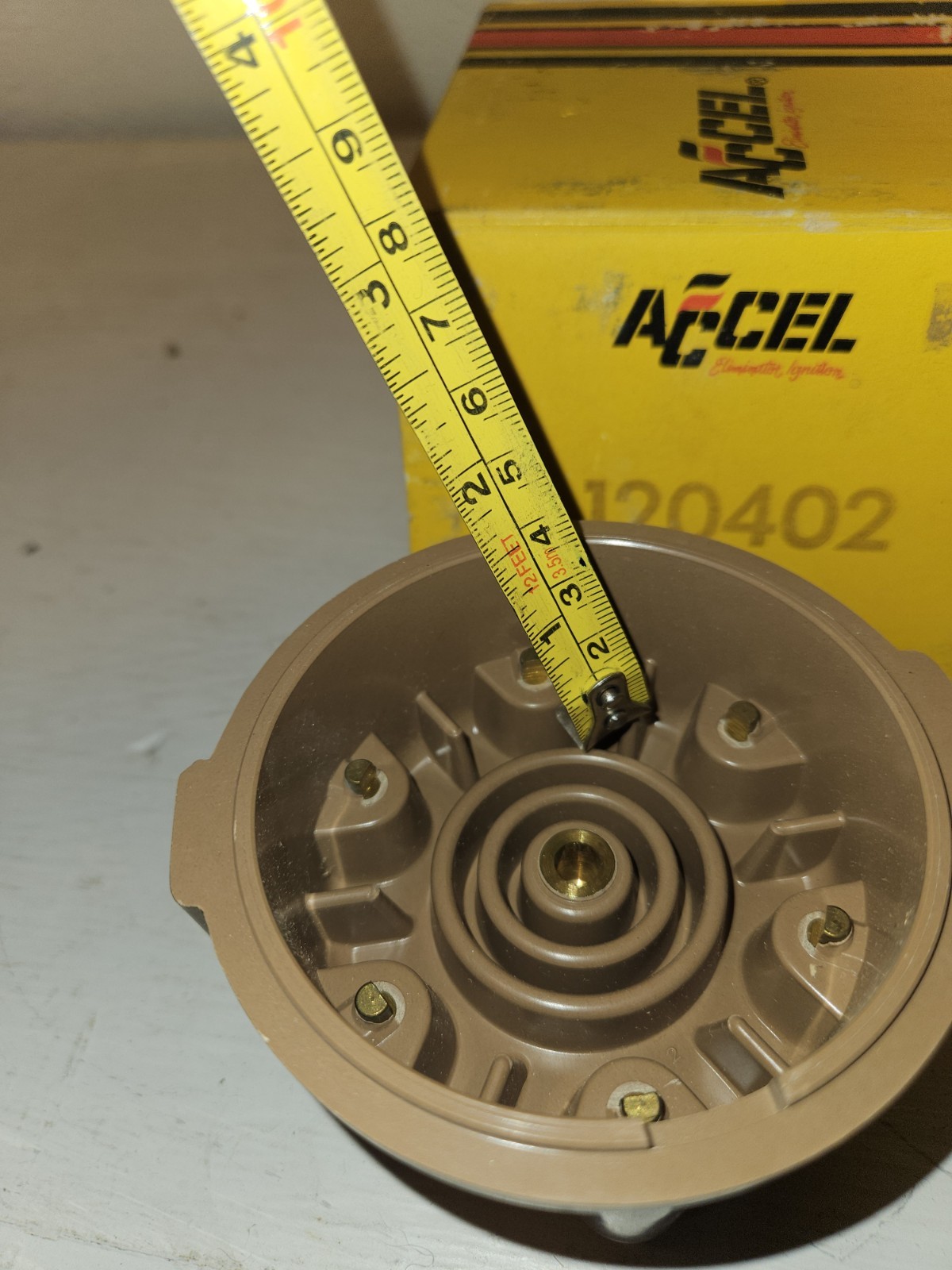 Accel Distribution Cap 120402 Open Box Made In USA