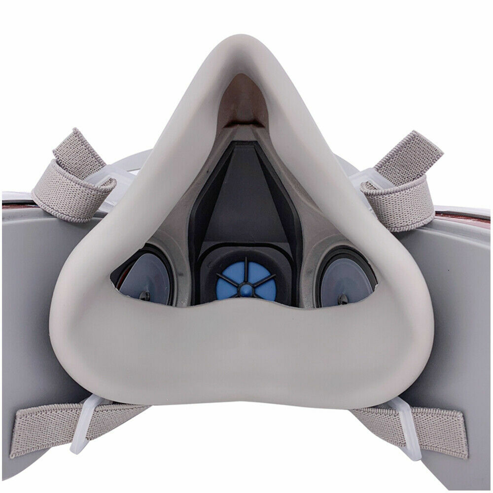 PRO 6200 Half Face Gas Mask Cover Painting Spraying Respirator Work Facepiece