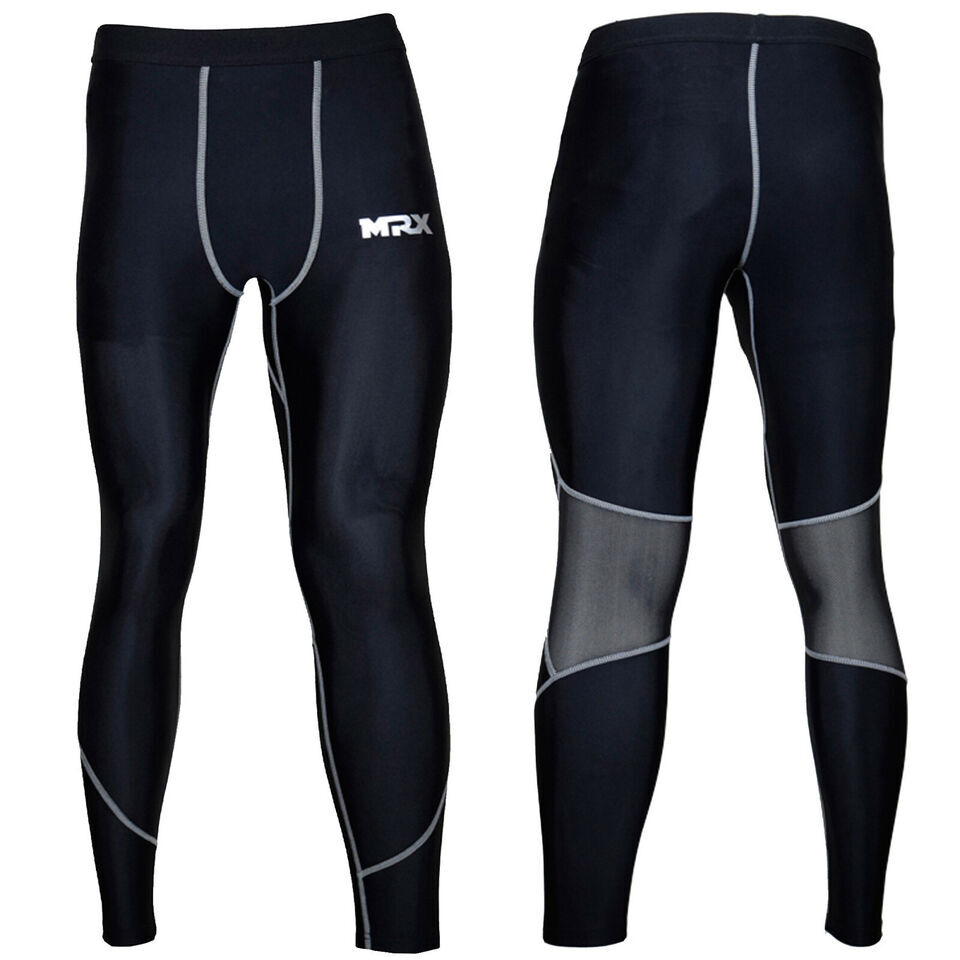 Mens Compression Baselayer Tights Pants Basketball Gym Sportswear Wicking Bottom