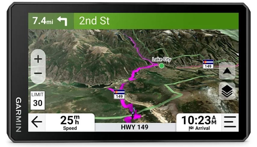 Garmin Zumo XT3 Rugged Motorcycle GPS Navigator 6'' Display