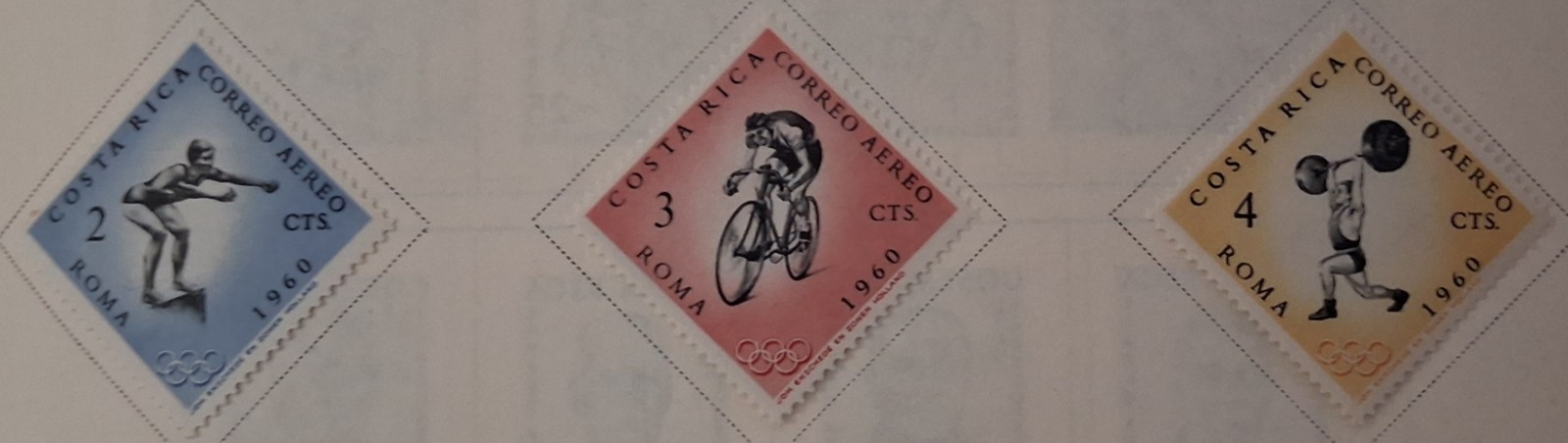 Costa Rica 24 Airmail mint hinged 1956-1964