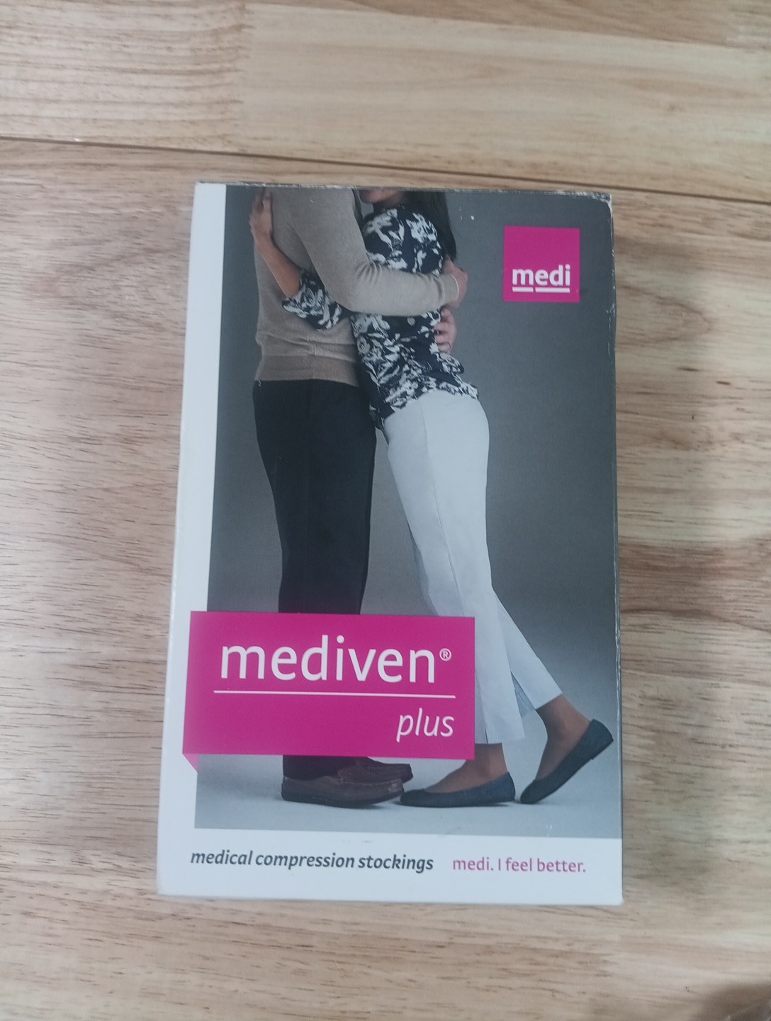 Mediven Compression Stockings Size 6 Open Toe 20-30 Beige New