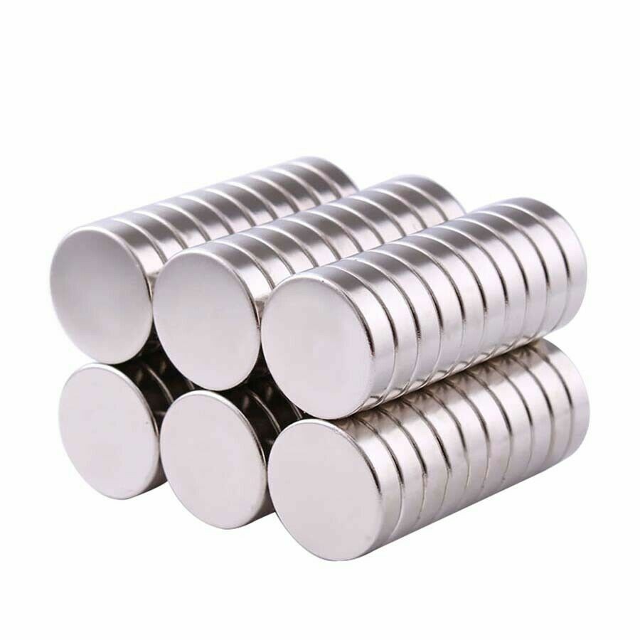Diameter 2mm-50mm Very Strong Rare Earth Ndfeb Round Cylinder Neodymium Magnets