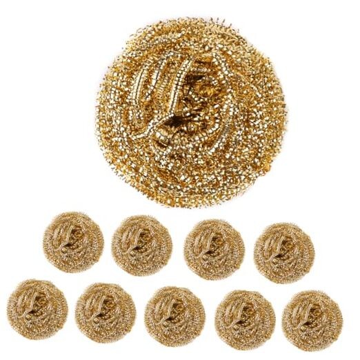 Soldering Iron Tip Cleaner, Solder Tip Cleaning Brass Wire for 10 Pack