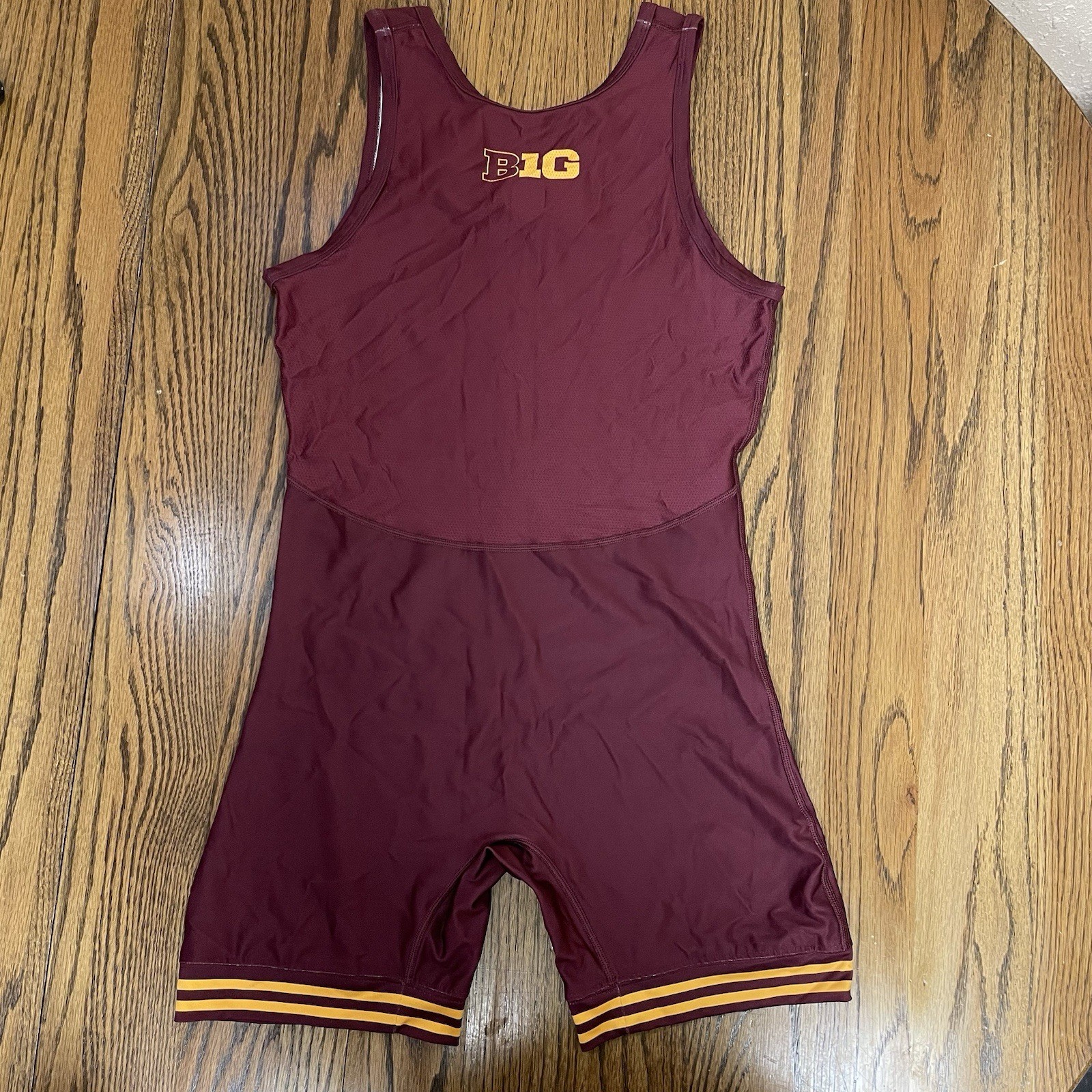 Nike Minnesota Gophers Wrestling Singlet Sz Medium Team Issued NCAA Player Worn