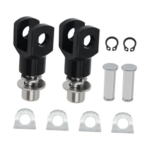 U-Clamp Hardware Kit for Motorcycle Footpeg Mount Bracket