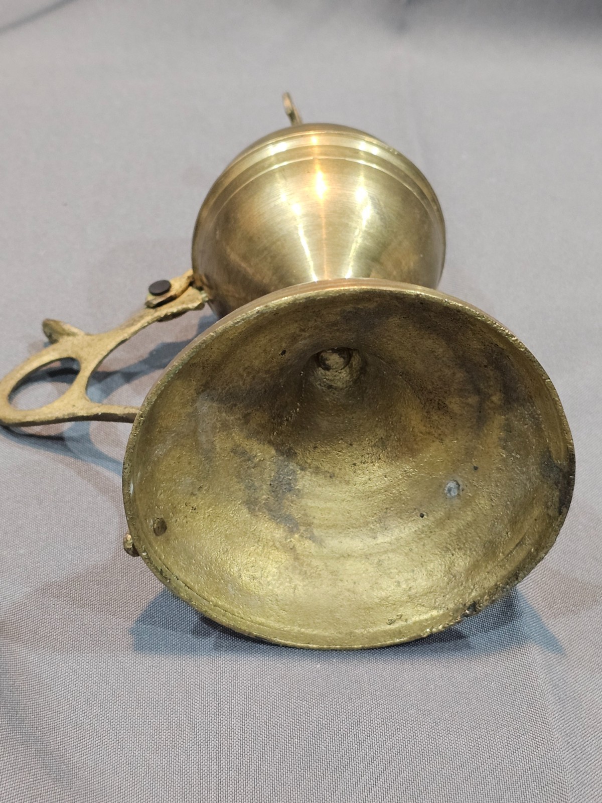 Incense Censer Antique Spiritual Religious Incense Censer Cross on Lid 7"