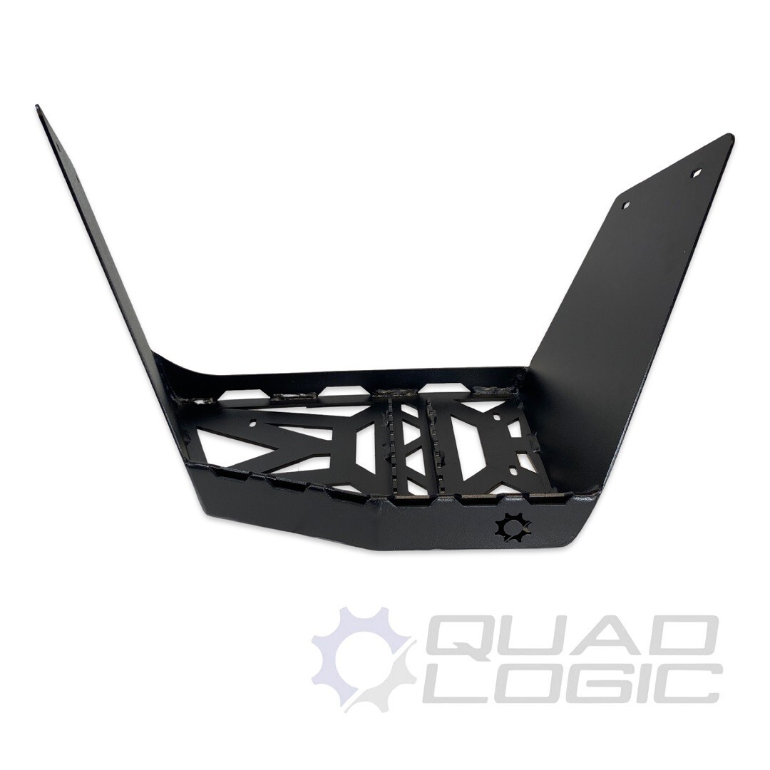 Can-Am Gen 2 (2012-23) Renegade (All models) Black Steel Footwells Floorboards