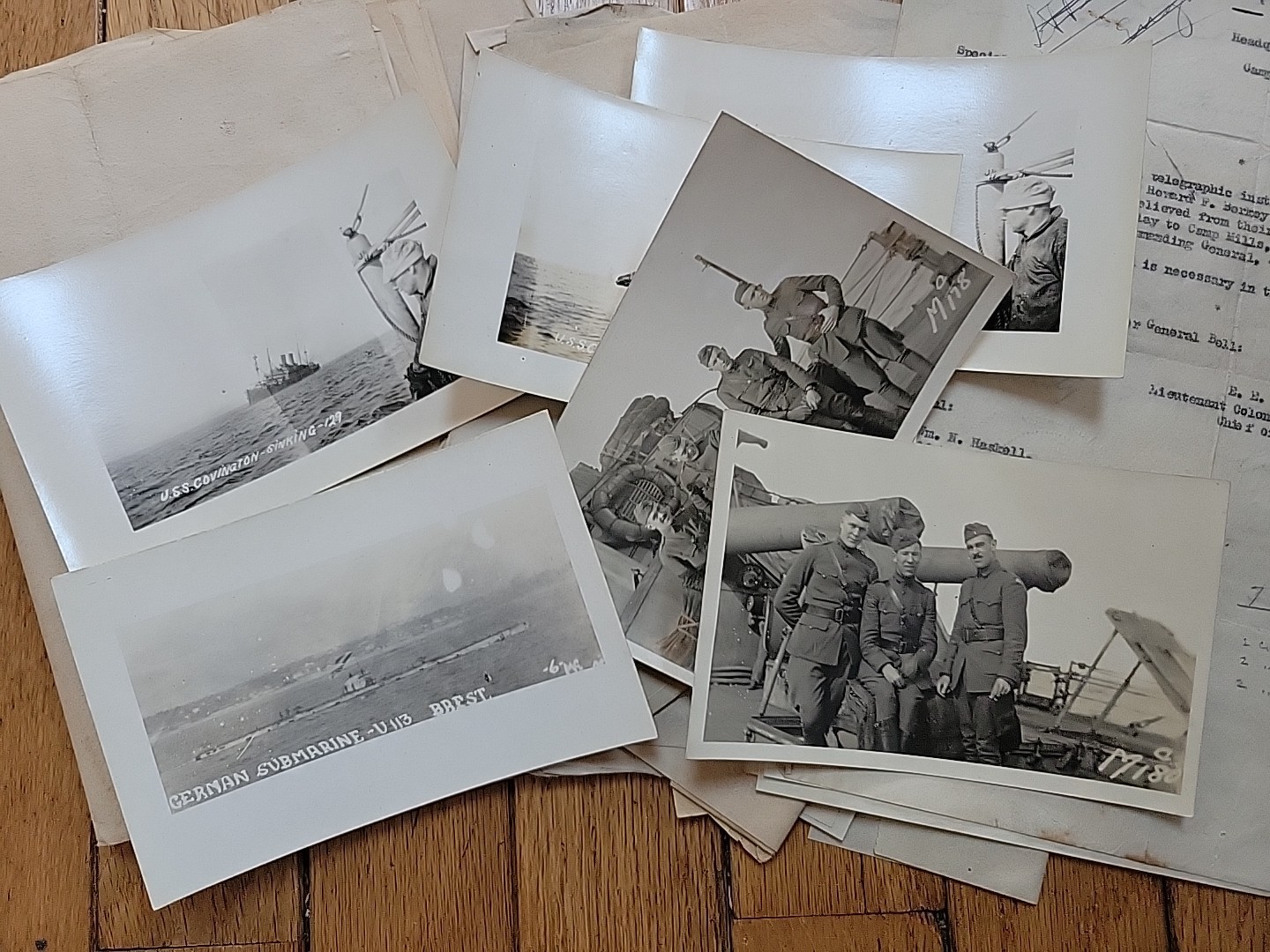 WWI Cecil Fletcher Dentist Archive AEF Photos Documents France WW1 1st Depot