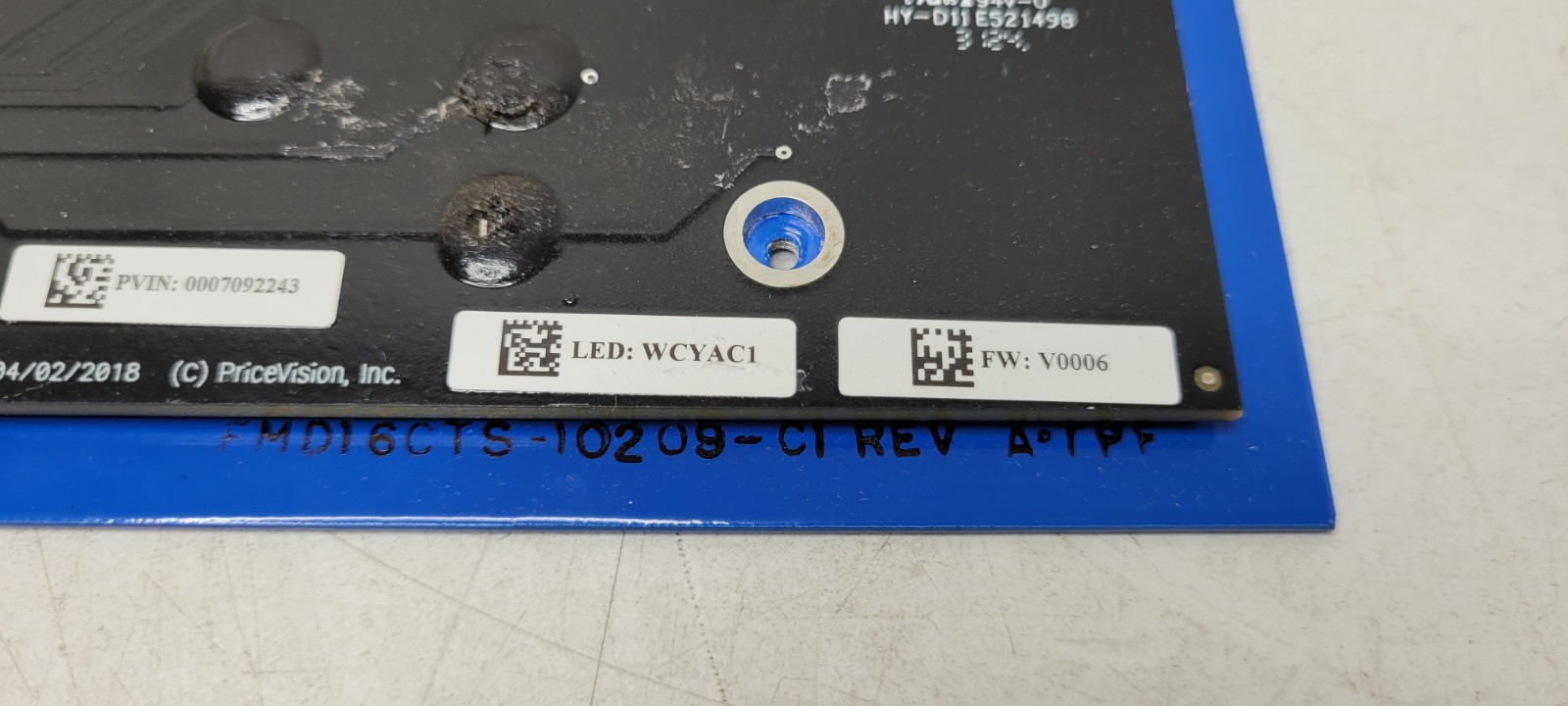 Pricevision LED Fuel Price LED Sign 8 Panel Kit FMD16CTD SEE PHOTOS!