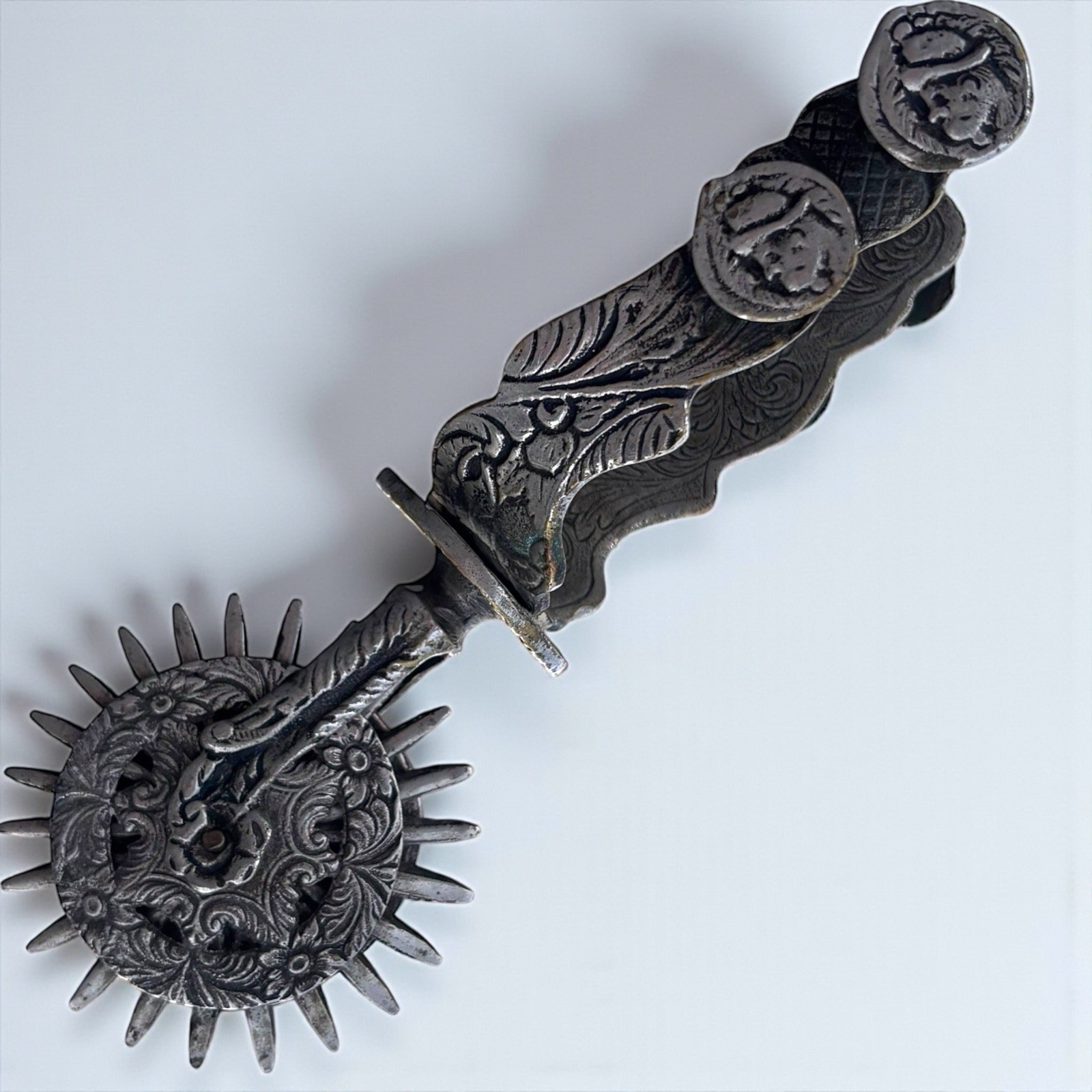 Vintage Spanish Conquistador Style Wedding Gaucho Cowboy Spur