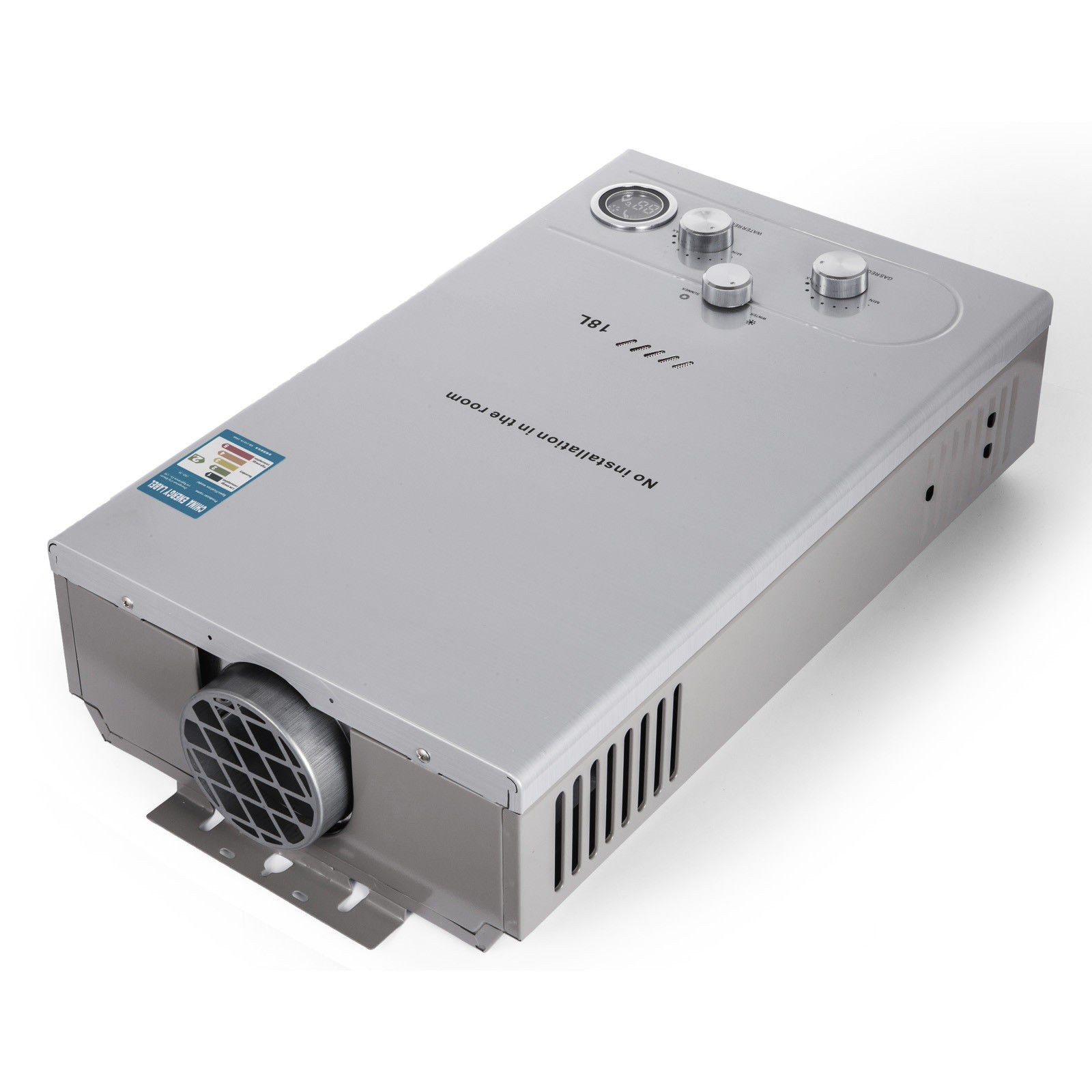 18L 5GPM Natural /Propane Gas Hot Water Heater Tankless On-Demand Instant Boiler