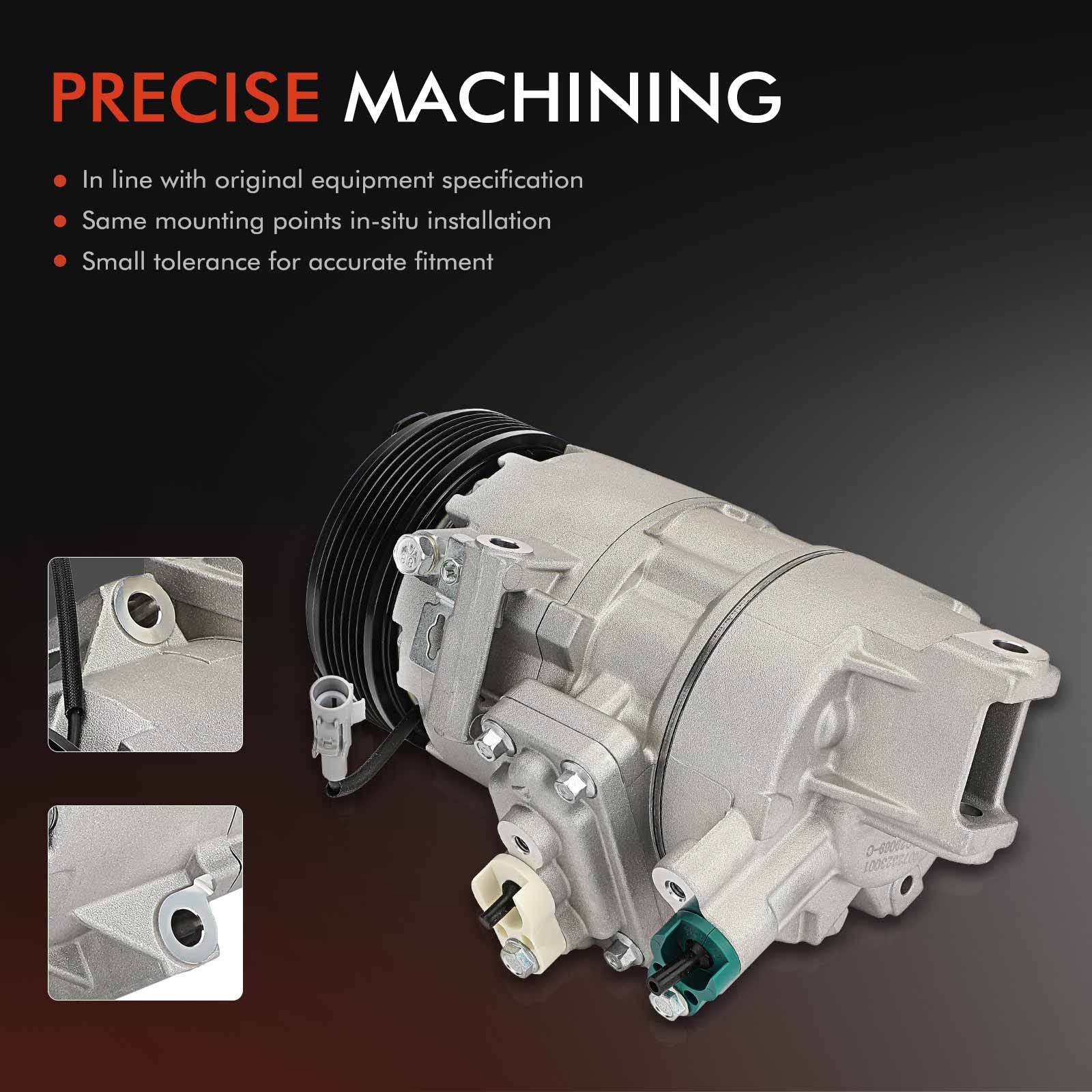 A/C Compressor with Clutch for Suzuki Grand Vitara 2009-2013 Kizashi 2010-2013