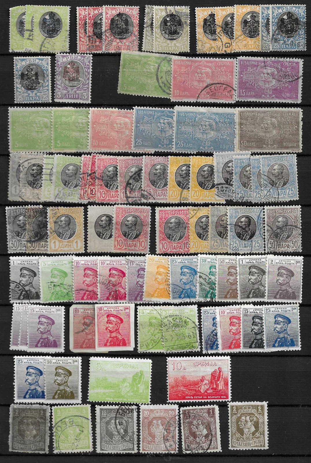 Serbia collection/stock used on 2 pages