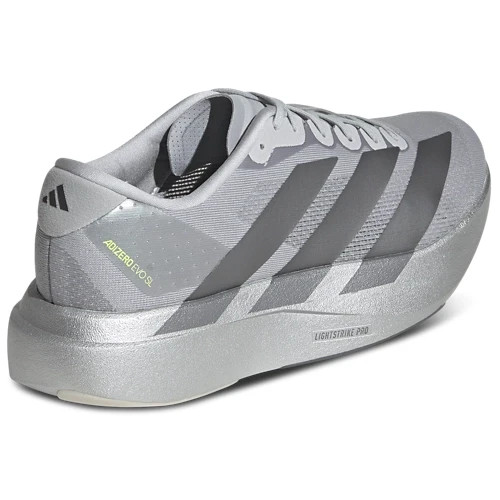 adidas adiZero Evo SL Silver Metallic Iron Mens Size 8-13 Brand New Run Club