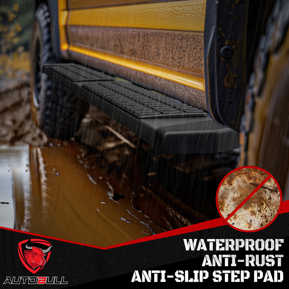 6" Running Boards For 2019-2025 Silverado/Sierra Crew Cab Nerf Bars Side Steps