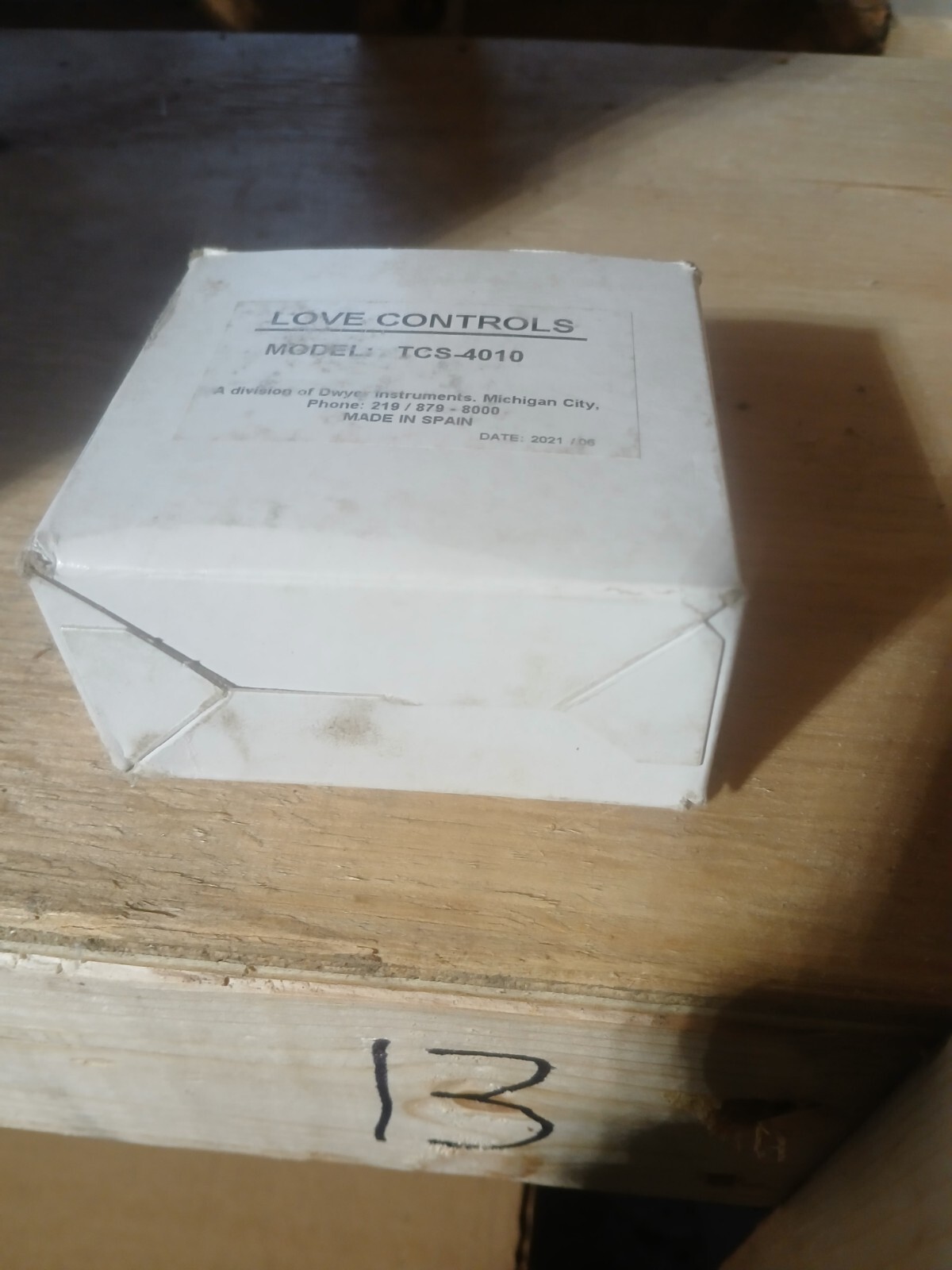 New Love Controls TCS-4010 Temperature Switch Control