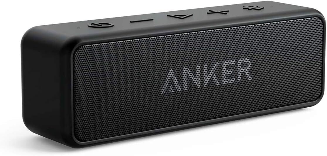Anker Soundcore 2 Wireless Bluetooth Speaker Bass Dual-Driver IPX7 12W|Refurbish