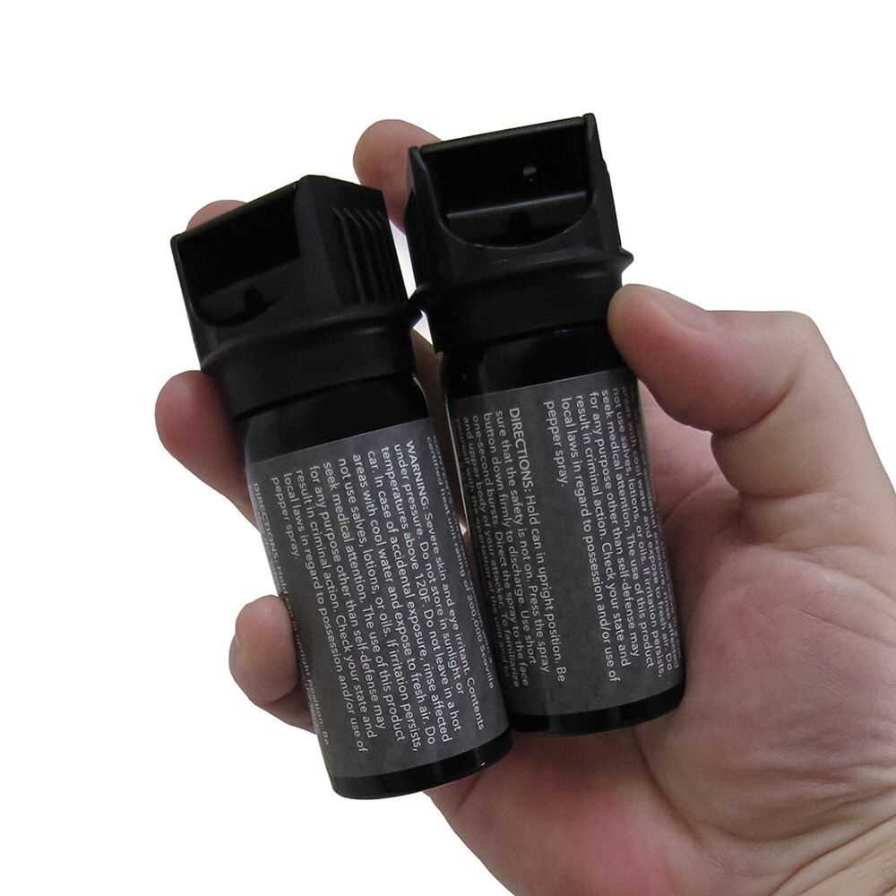 Streetwise STICKY GEL Pepper Spray 2 PACK 2oz Flip Top Self Defense Max Strength