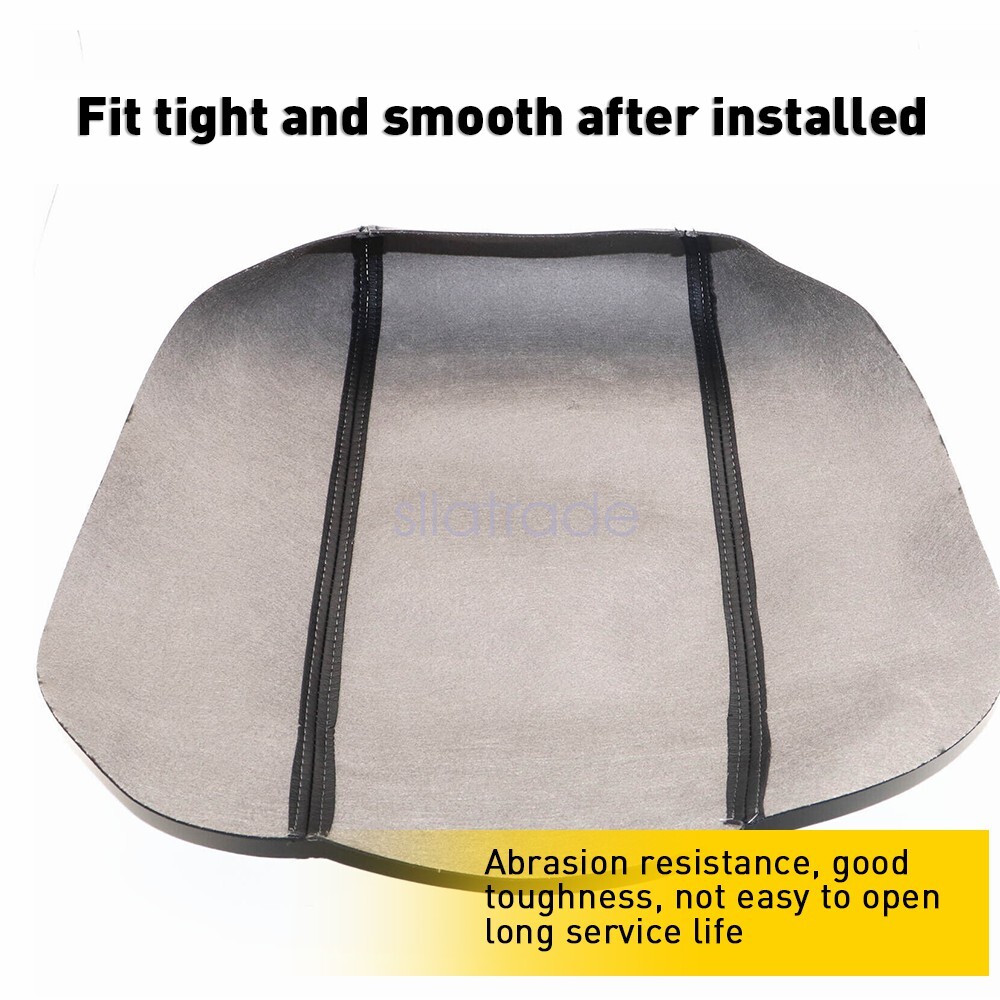 Leather Center Console Armrest Lid Cover For Ford Explorer 2011-2018 Black