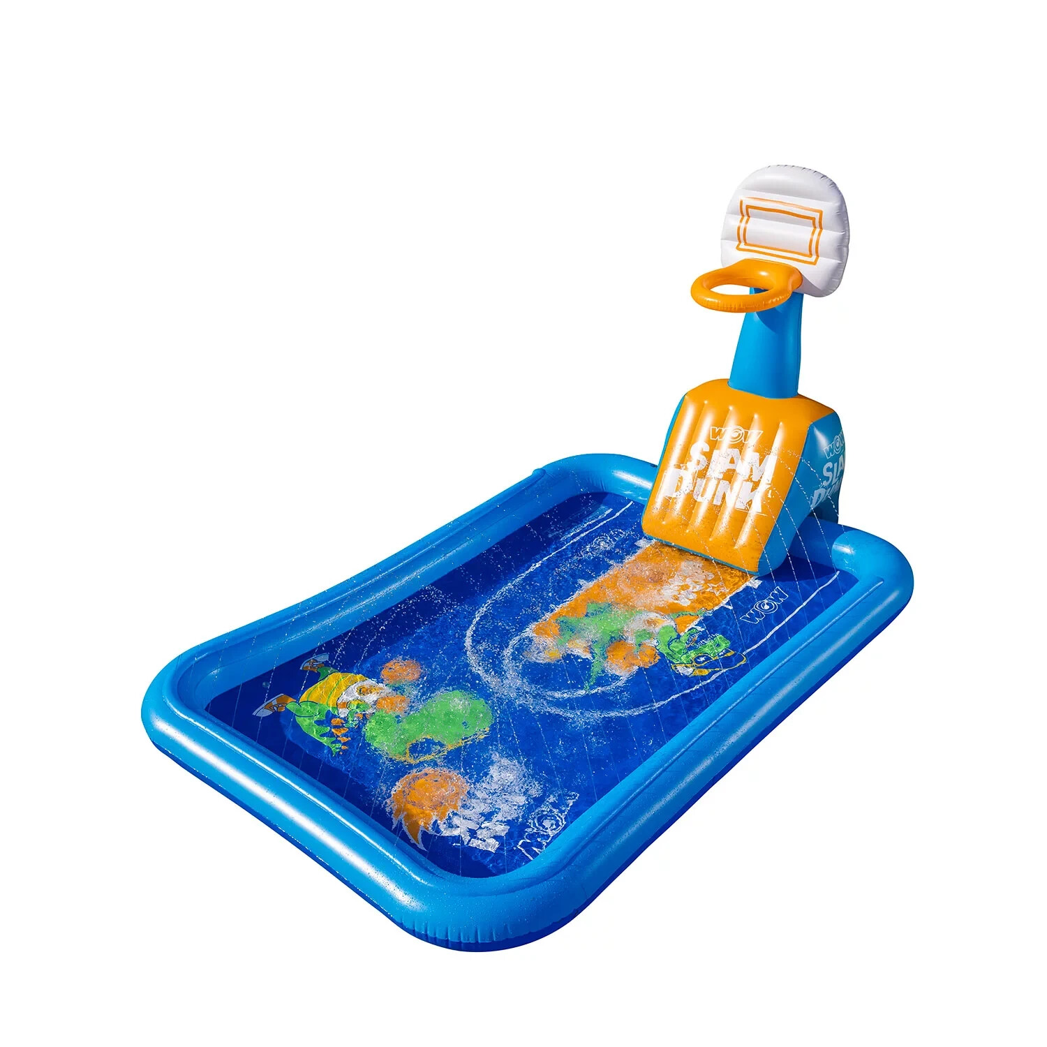 WOW Sports Slam Dunk Inflatable Garden Hoops Splash Pad