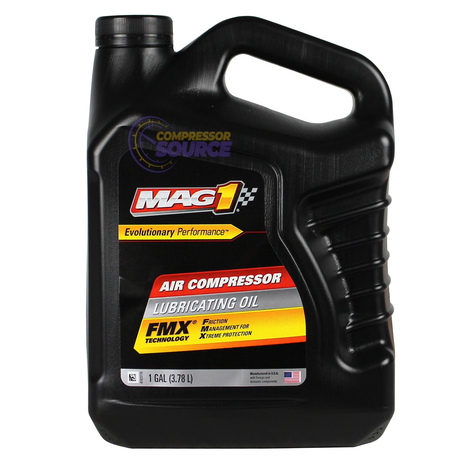 1 Gallon Gal ISO-100 Non Detergent Air Compressor Oil Lube Jug Lubricant SAE 30W