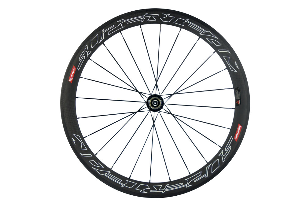 Superteam Carbon Wheels 50mm 23mm Clincher Road Bike Carbon Wheelset 3K Basalt