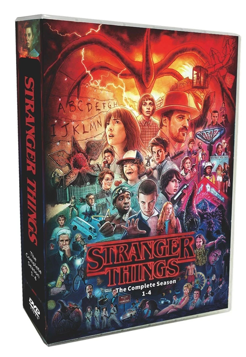 Stranger Things : Complete TV Series Season 1-4 (DVD 12-Disc NEW) US Seller