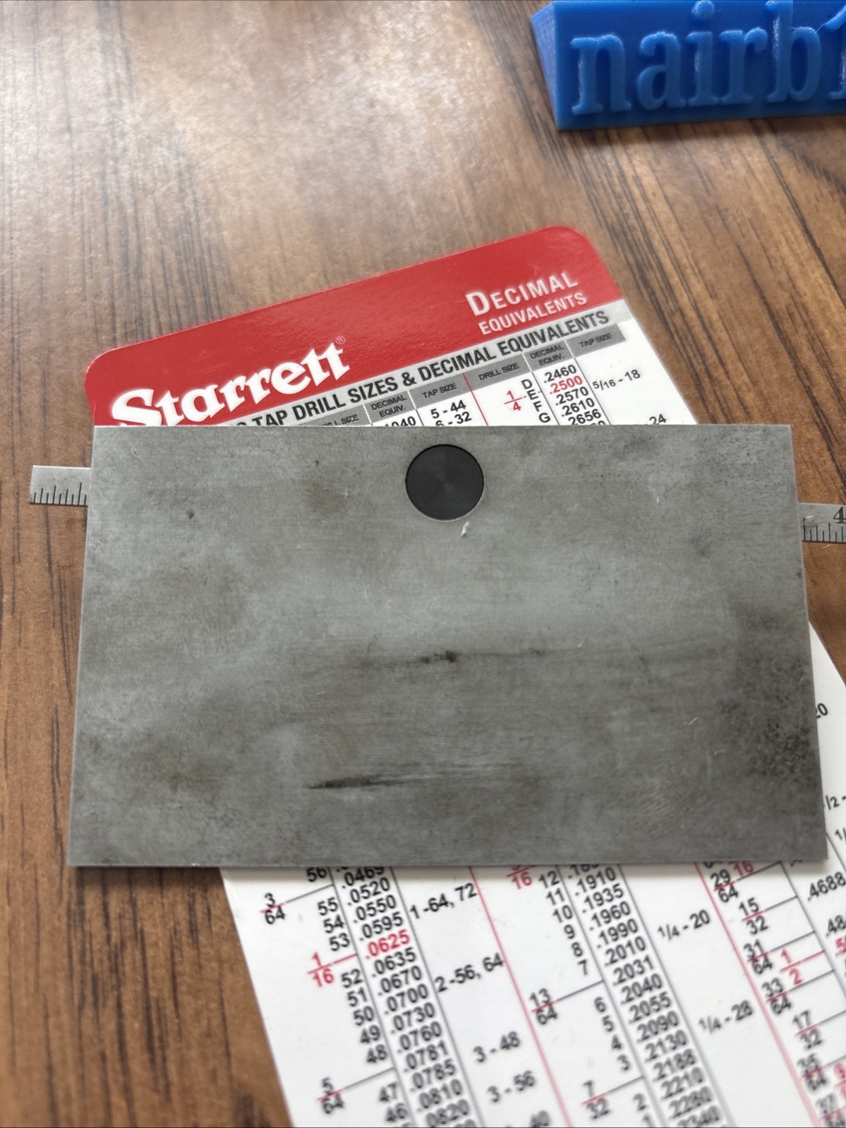 Starrett C493B Protractor w/ 6” No. 610N Rule Chrome