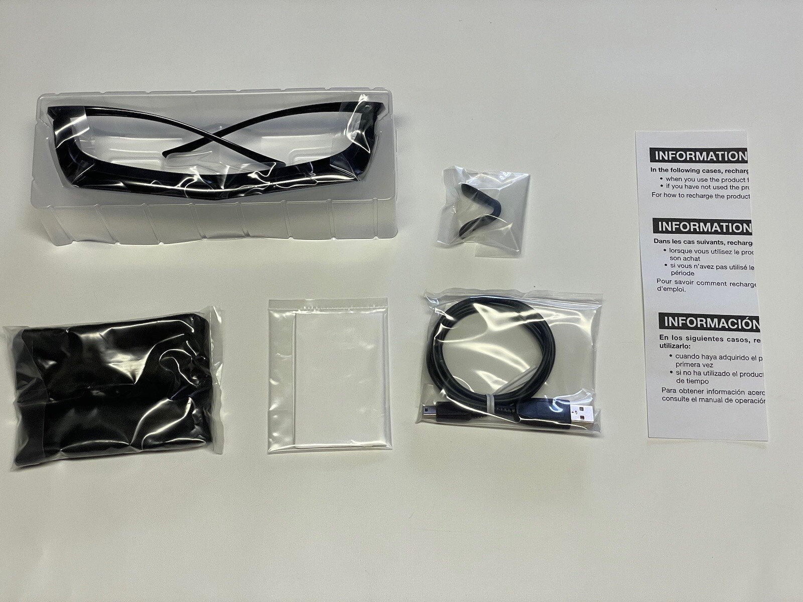 Sharp 3D Glasses, LUNETTES 3D KOPTLA004WJQZ. (New-In Box) (x1)
