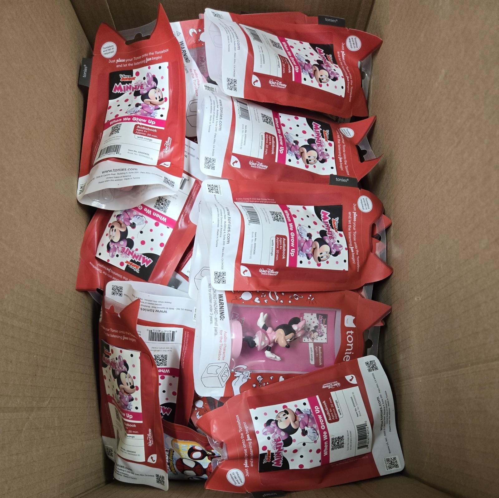 Disney Minnie Mouse tonie Figure for toniebox Tonies Brand New Sealed MINNIE