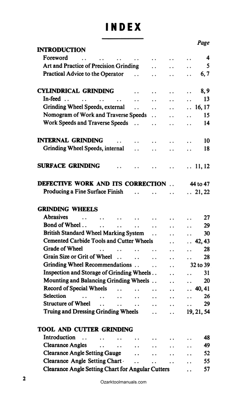 Jones & Shipman How to Do Precision Grinding Techniques & Procedures Book Manual