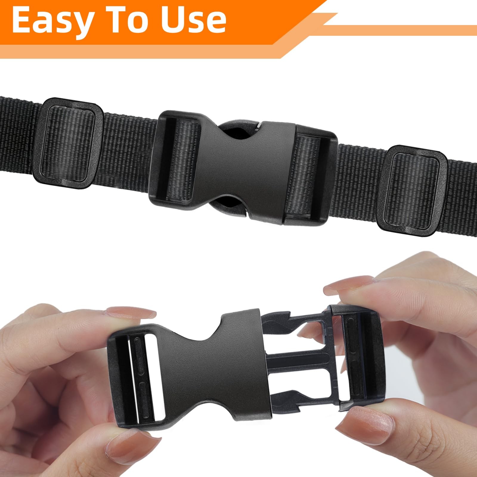 8 Set 1 inch buckles for straps Clip Quick Side Release Buckles,buckle straps wi