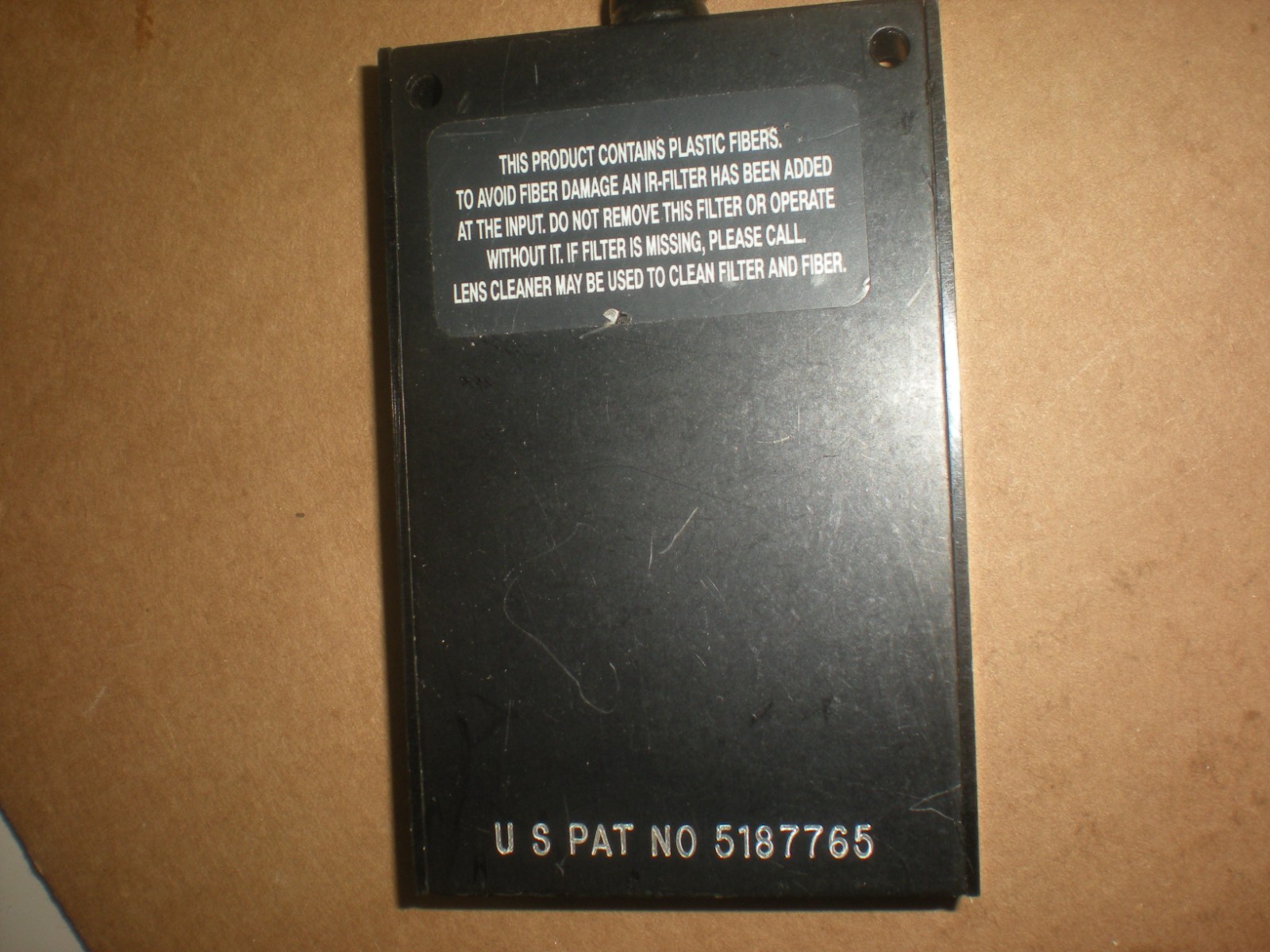 Fostec Fiber Optic Paddle Light Source - Used