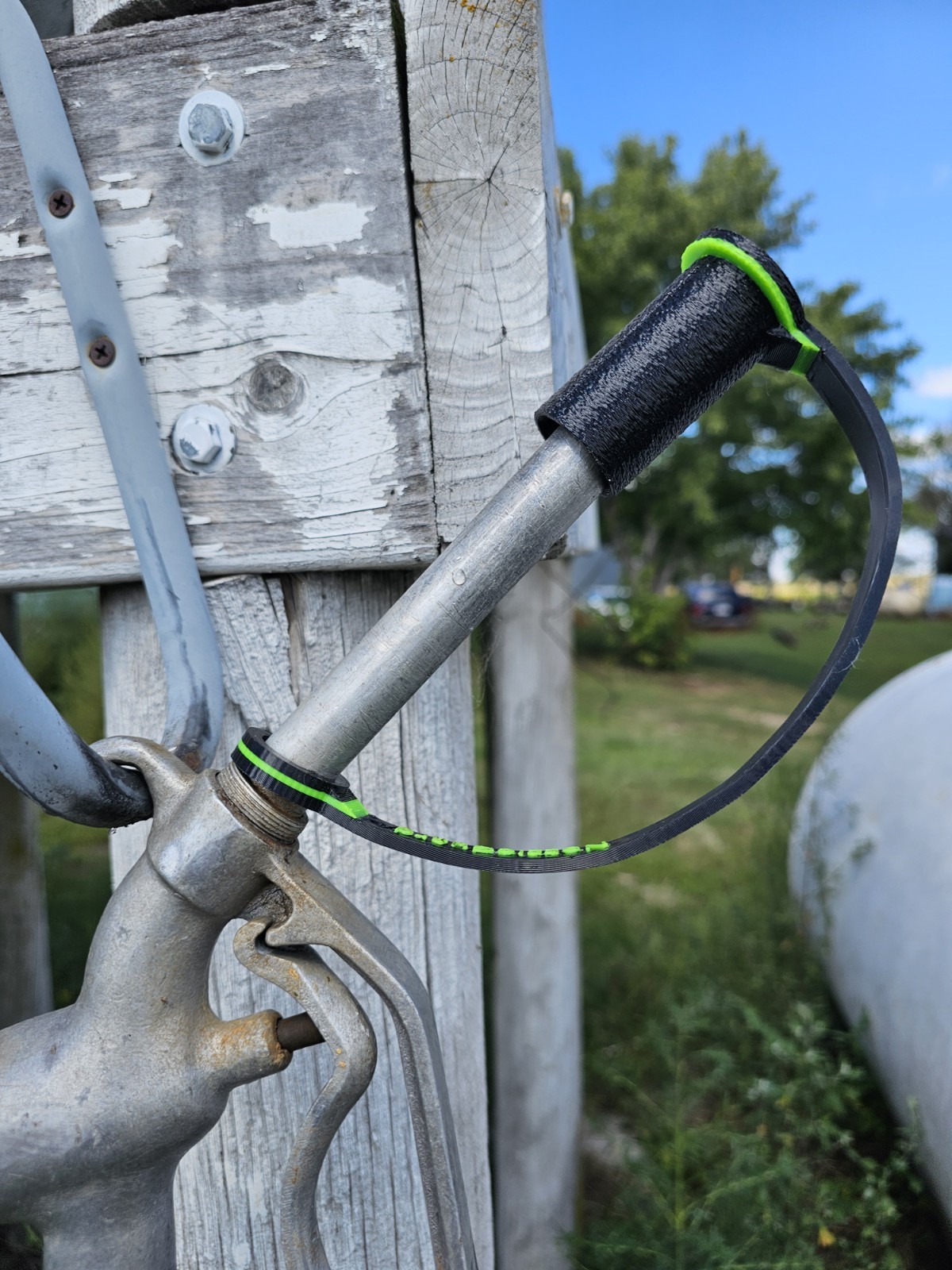 Fuel Nozzle Cover. Gas Pump Cap Lid Guard NozzleGuard 3/4" and 1 in. Compatible