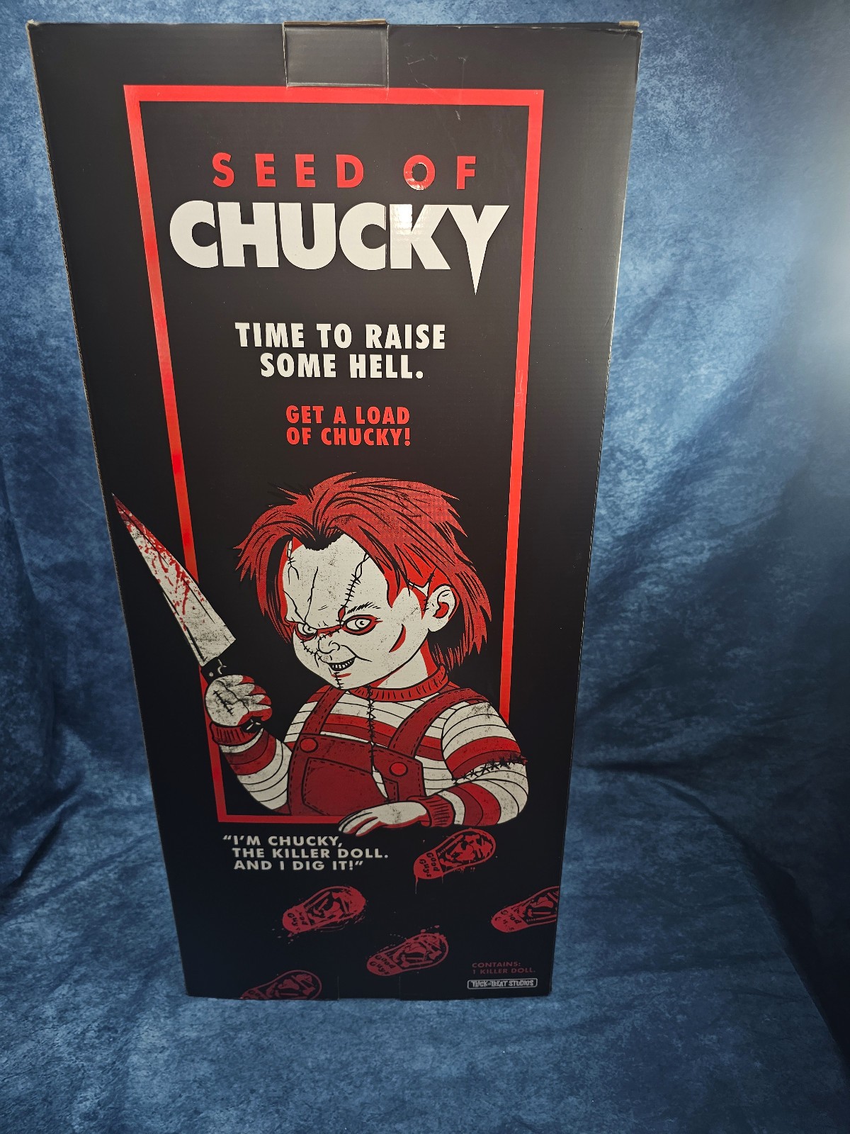 Trick or Treat Studios Seed Of Chucky Doll 1:1 Scale Replica empty Box only