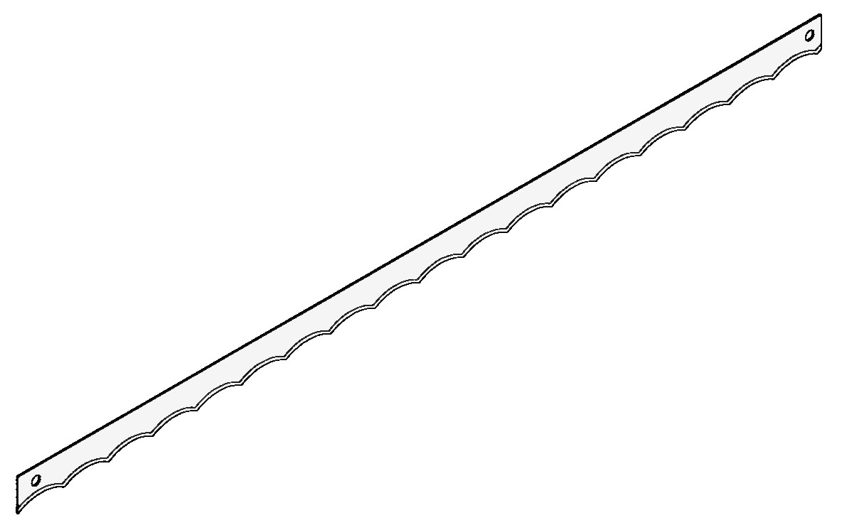 Bread Slicer Blades, 32 pack. Compatible replacement blades by National Band ...