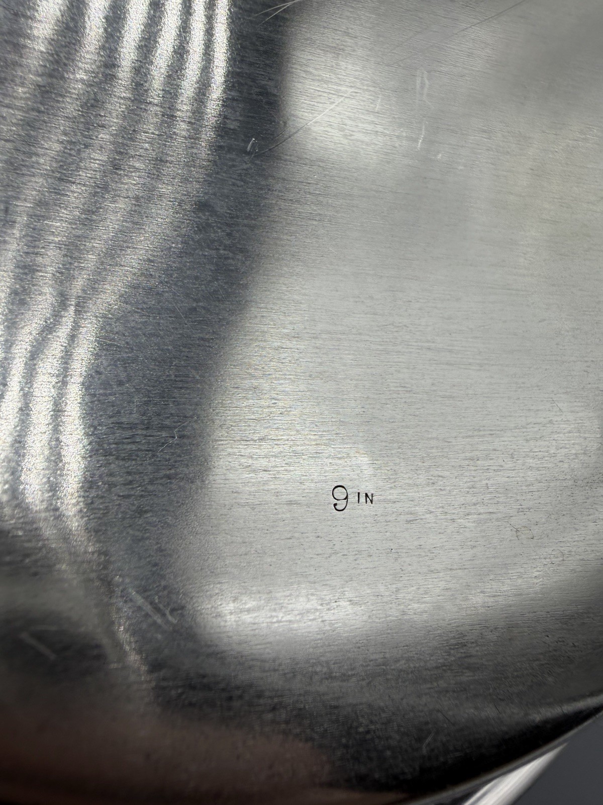 American Sterling Silver Large Shallow Bowl, 203 grams