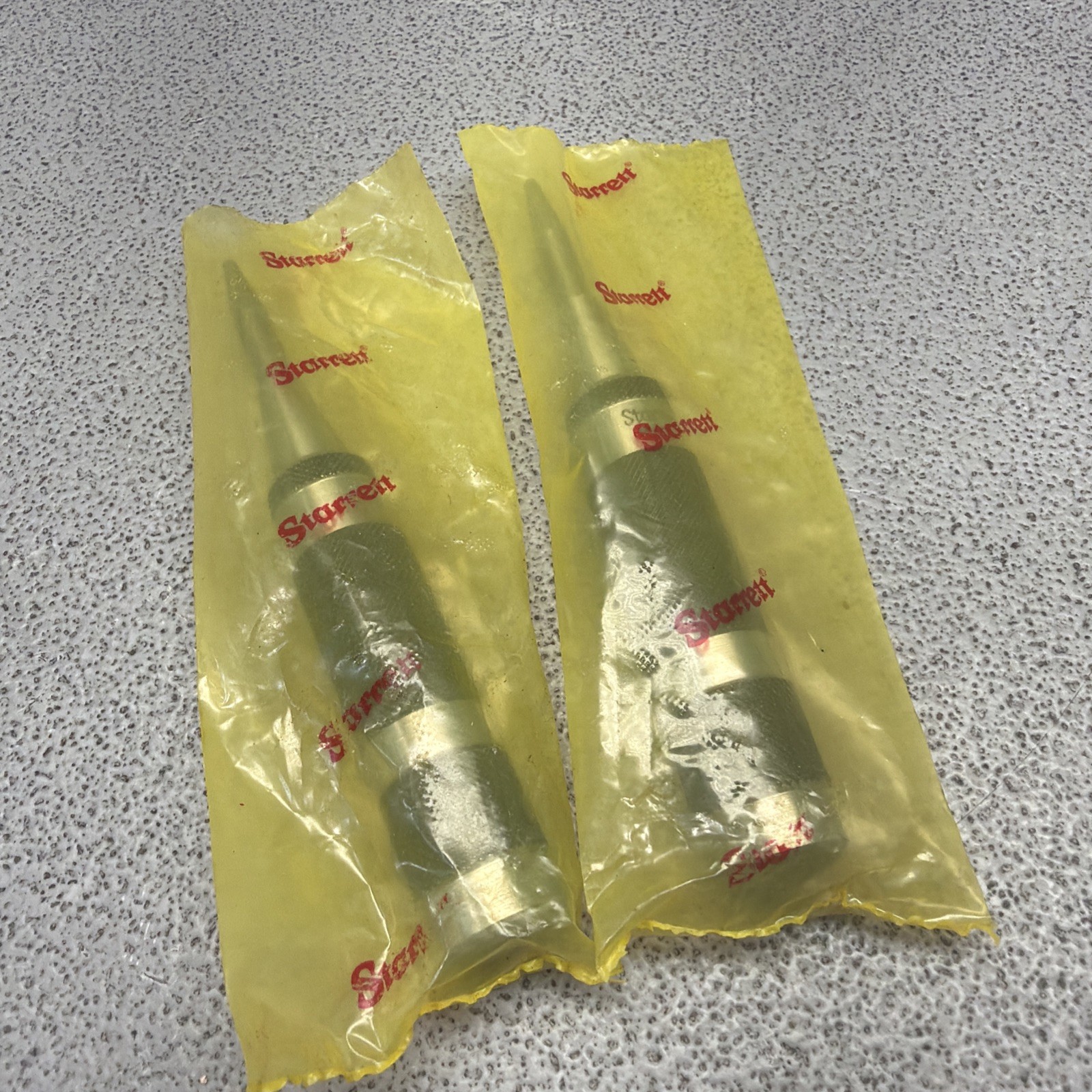 LOT OF 2  STARRETT 18C AUTOMATIC 5-1/4'' LONG CENTER PUNCH ( NEW OTHER )