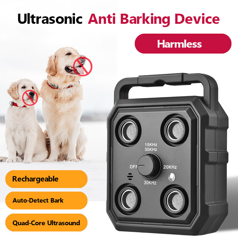 Anti Barking Device for Dogs, Ultrasonic Dog Barking Stopper with 3 Modes US SHI