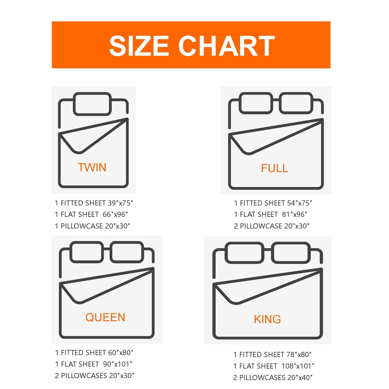 1800 Series American Home Collection 4 Pieces Bed Sheet Set 20+ colors Available