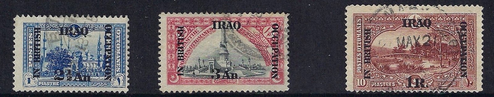 IRAQ - BRITISH OCCUPATION Used Stamps -Nice Selection - Great Value -Take a Look
