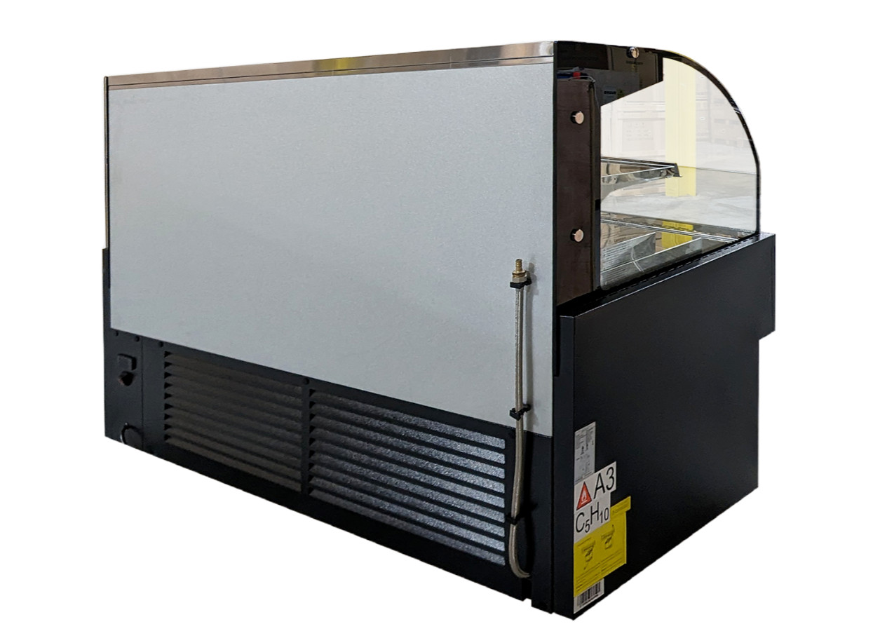 NSF 60" W Refrigerated Open Air Cooler Display Case Grab & Go Merchandiser CSA