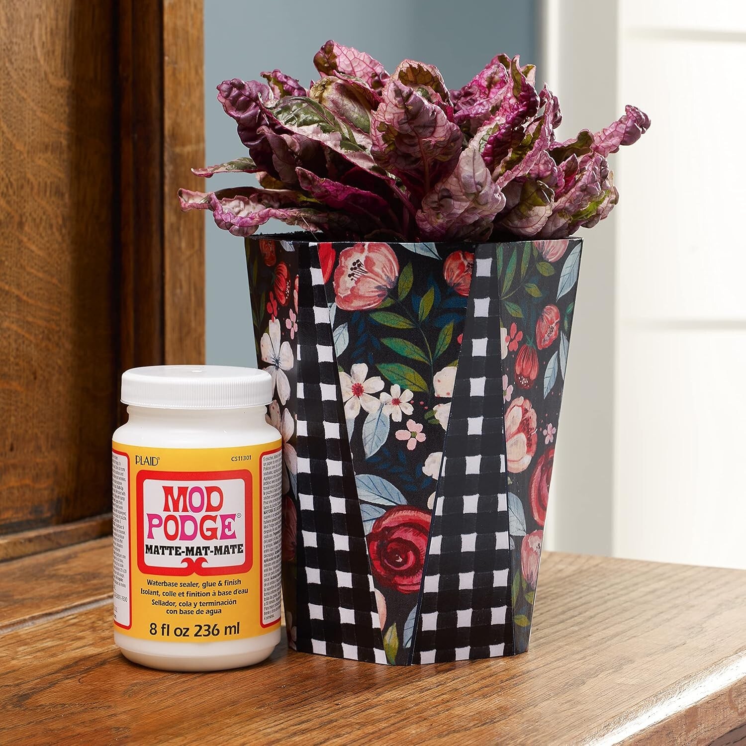 Mod Podge Matte Sealer, Glue & Finish: All-in-One Craft Solution- Quick Dry, ...